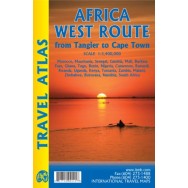 Africa West Route Tangier to Cape Town Travel Atlas ITM